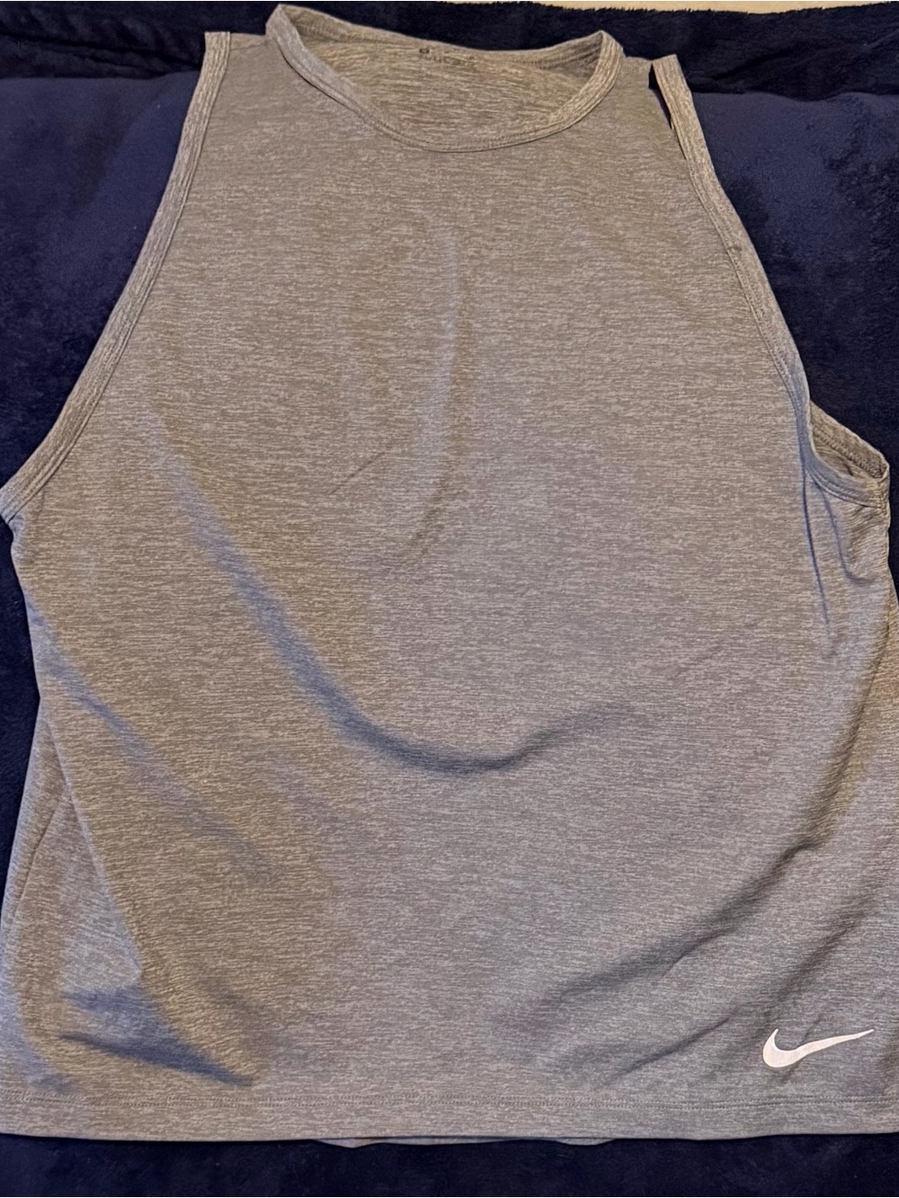 Nike Women’s Heather Gray Athletic Tank Top